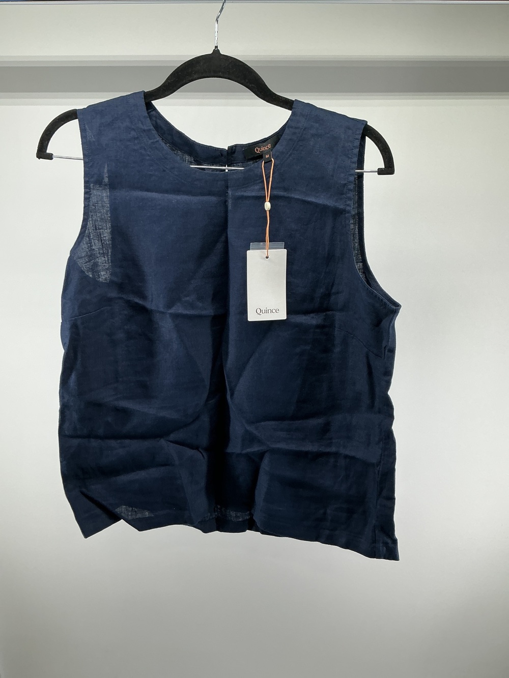 100% European Linen Tank